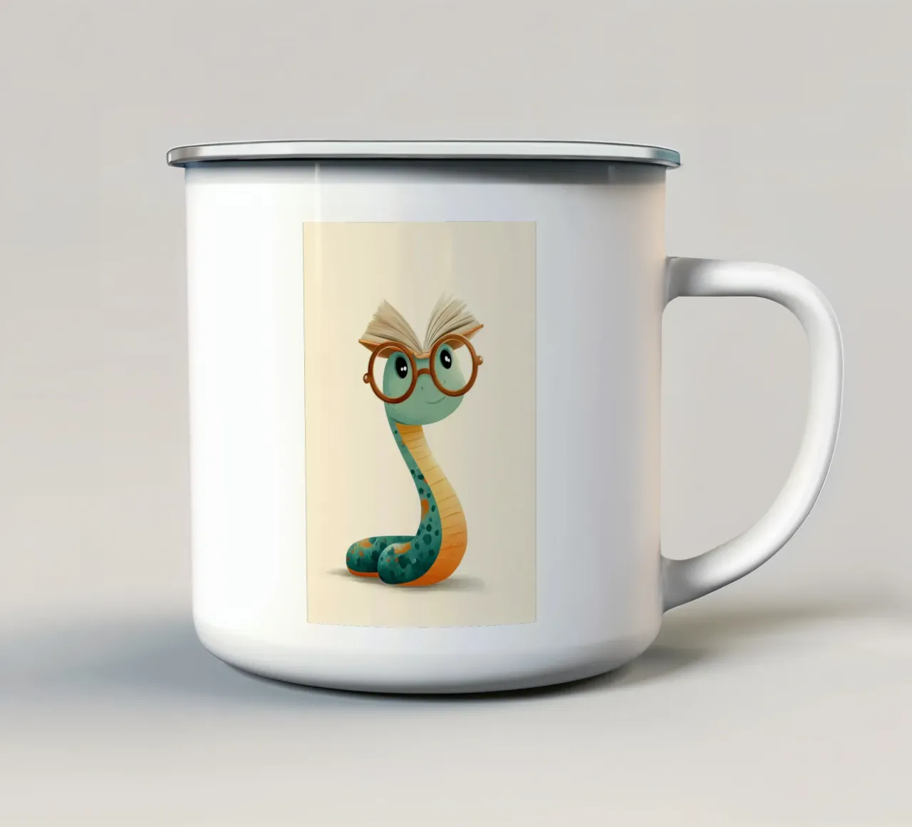 Professor Slither tazza in smalto da Kiara