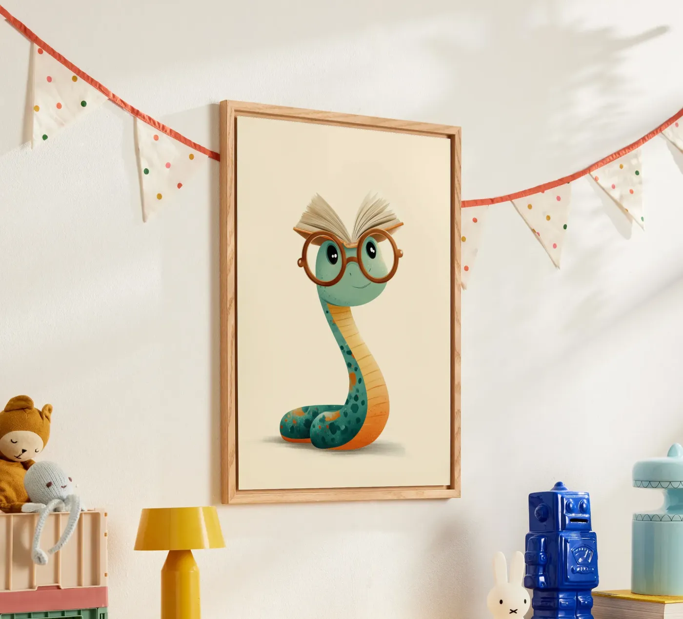 Professor Slither acrylic glass by Kiara