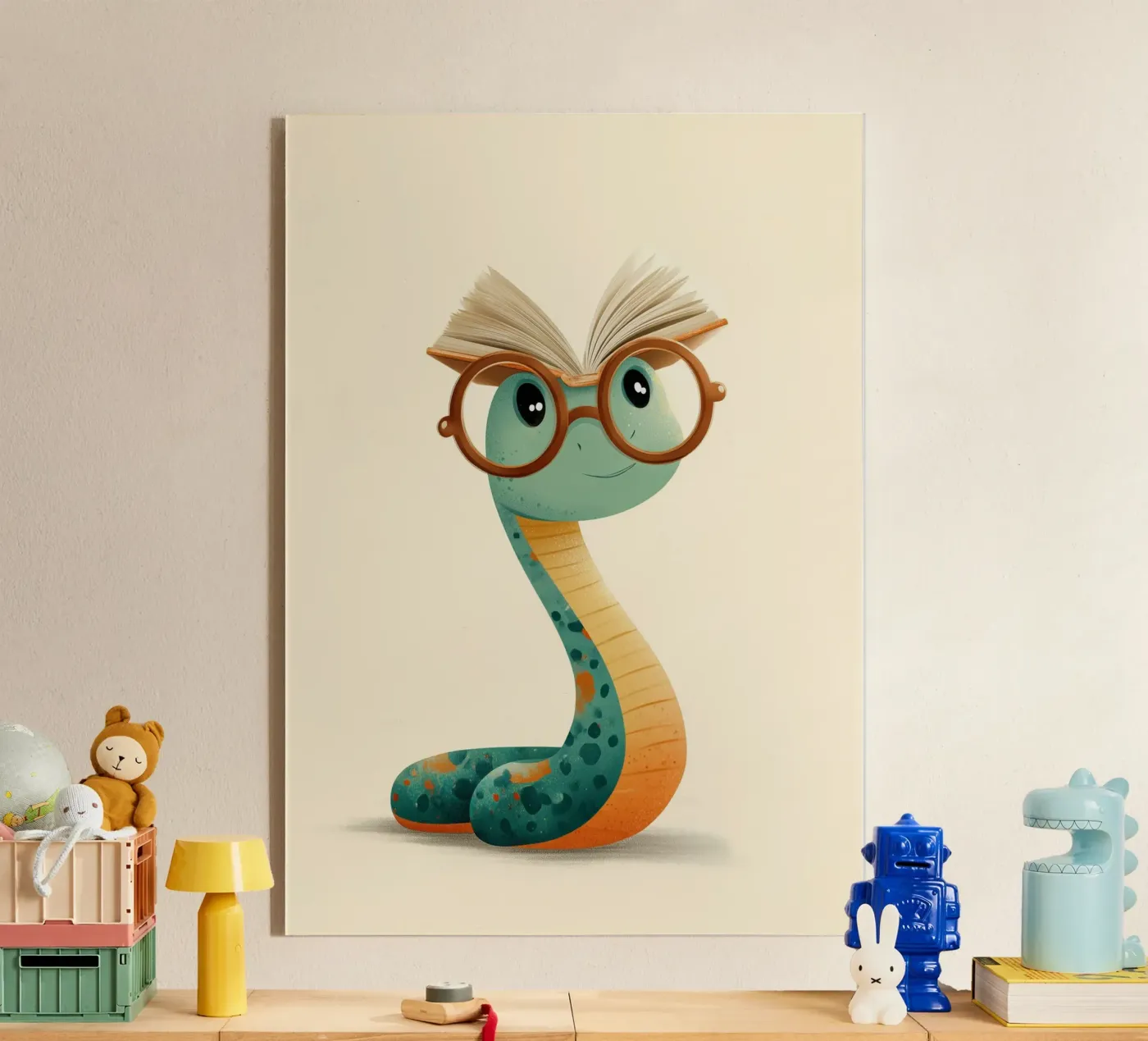 Professor Slither acrylic glass by Kiara
