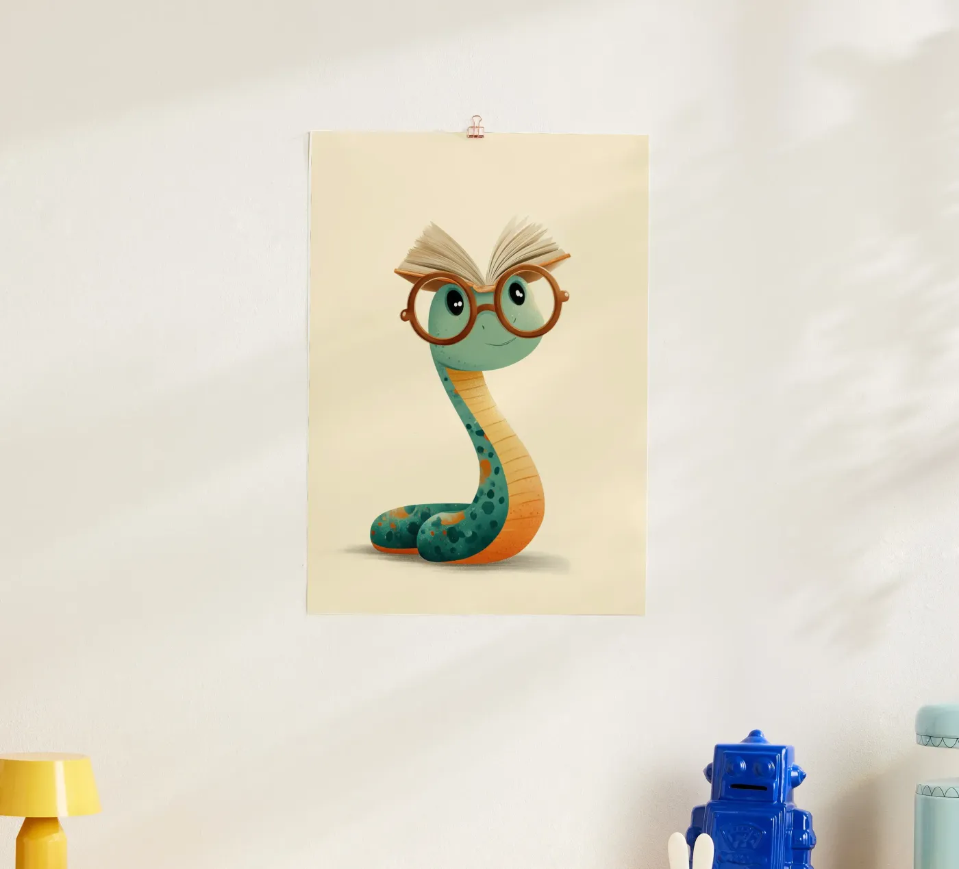 Professor Slither poster da Kiara