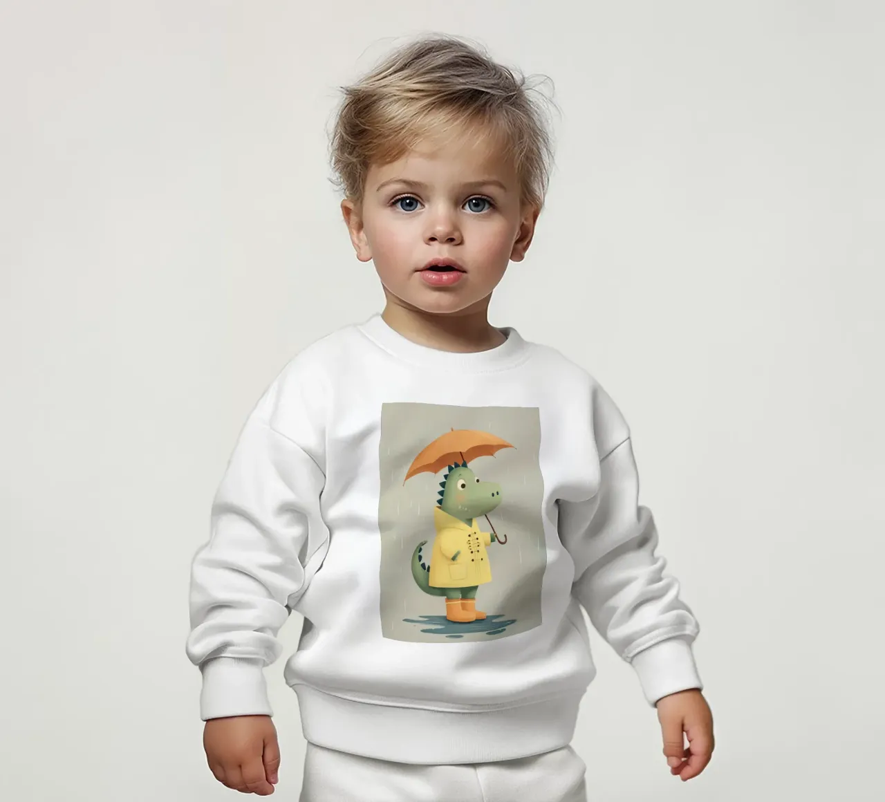 Puddle Jumper Dino felpa neonato da Kiara