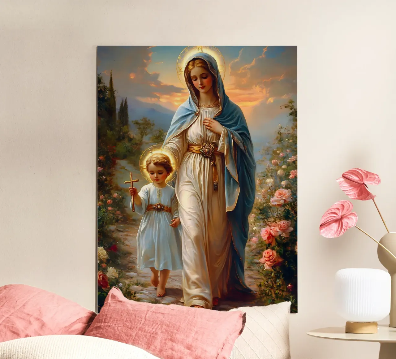 Vergine Maria poster da Stellar Creative