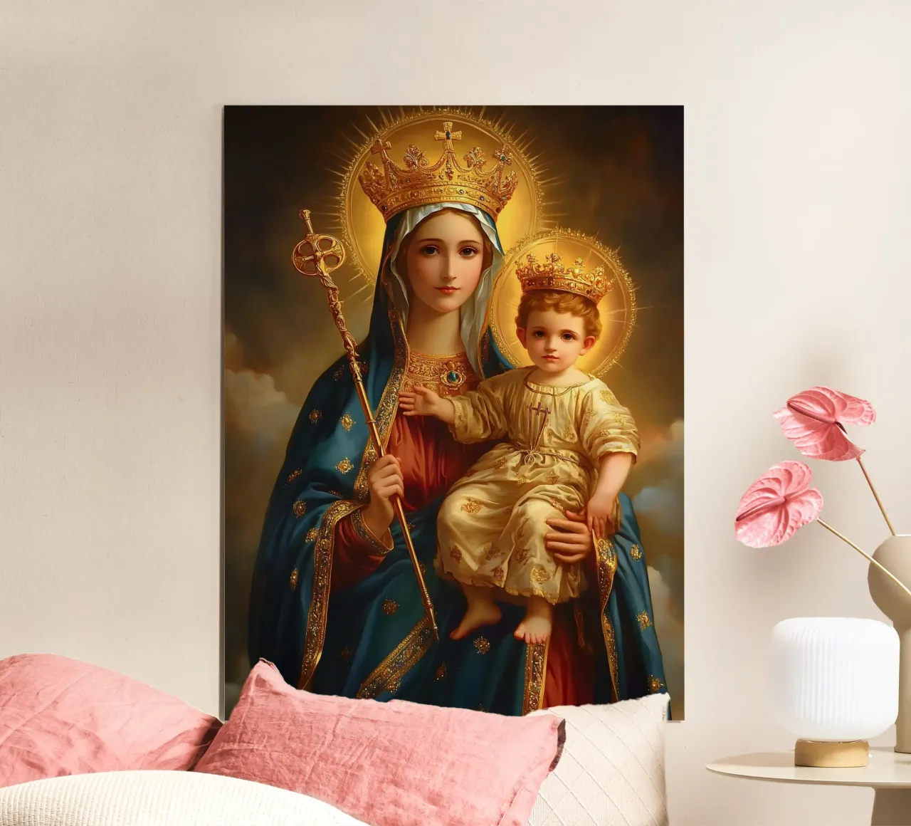 Vergine Maria poster da Stellar Creative