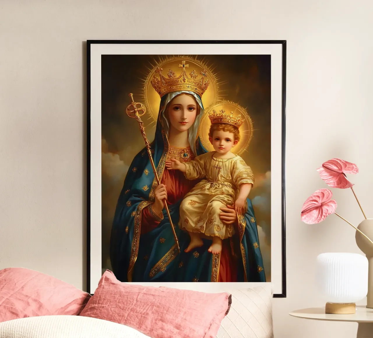 Vergine Maria poster da Stellar Creative