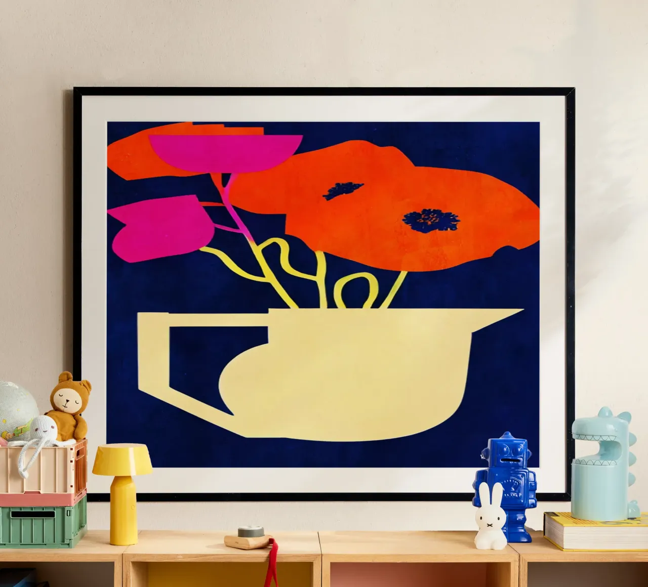 Bright And Sunny Poppies poster da Bo Anderson