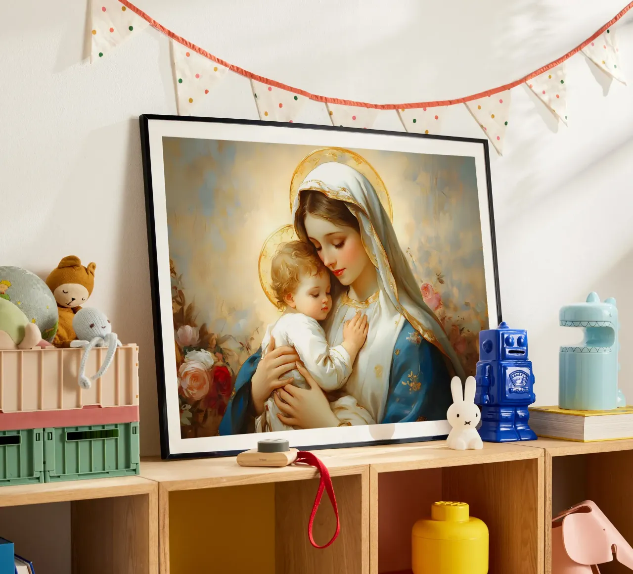 Vergine Maria poster da Stellar Creative