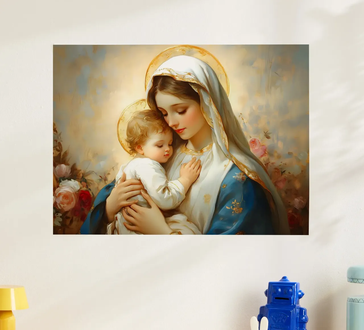 Vergine Maria poster da Stellar Creative