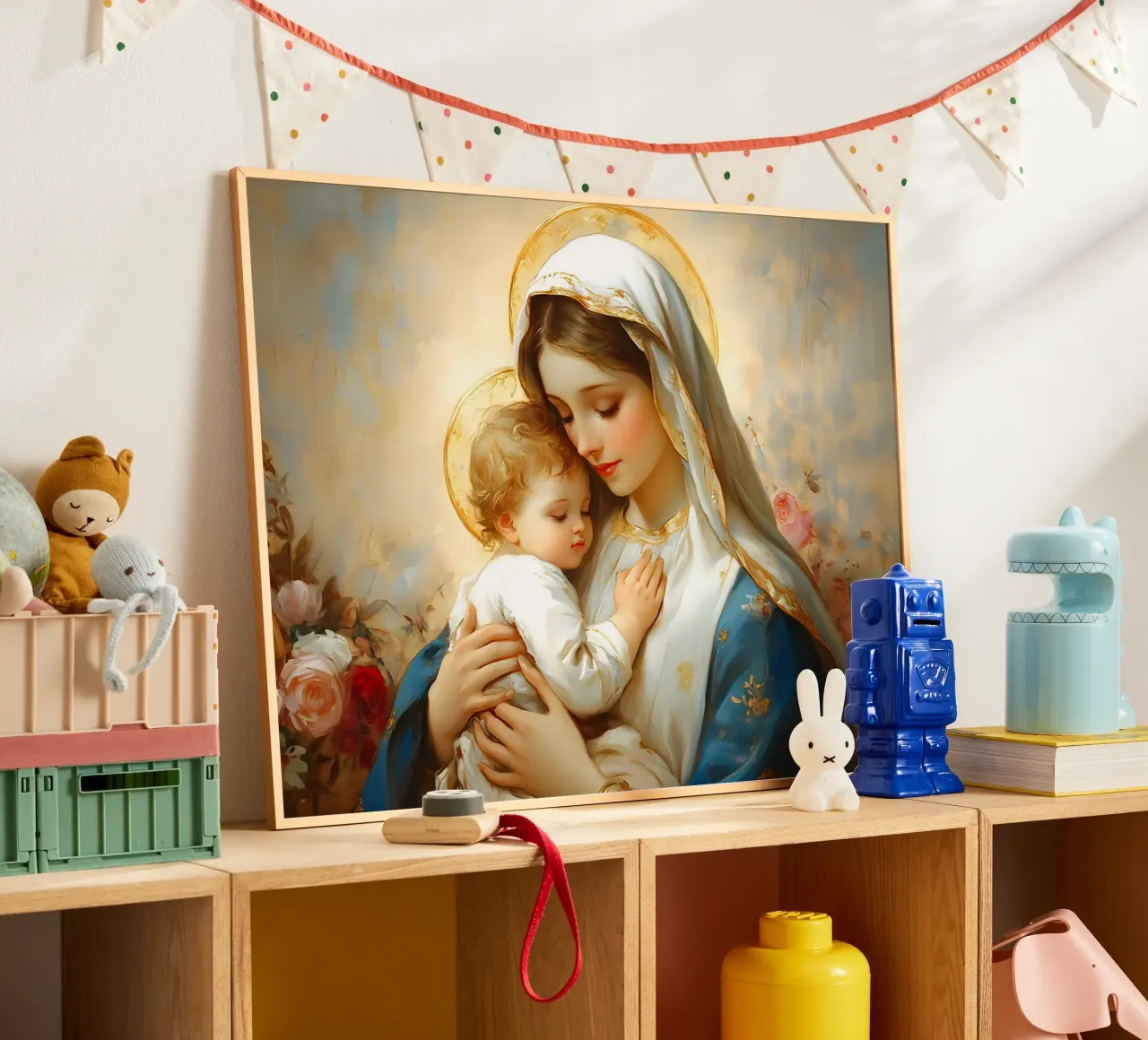Vergine Maria poster da Stellar Creative