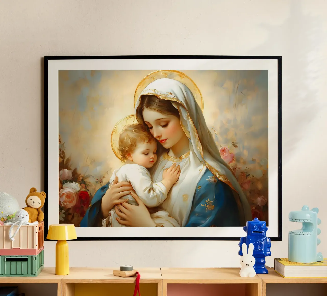 Vergine Maria poster da Stellar Creative