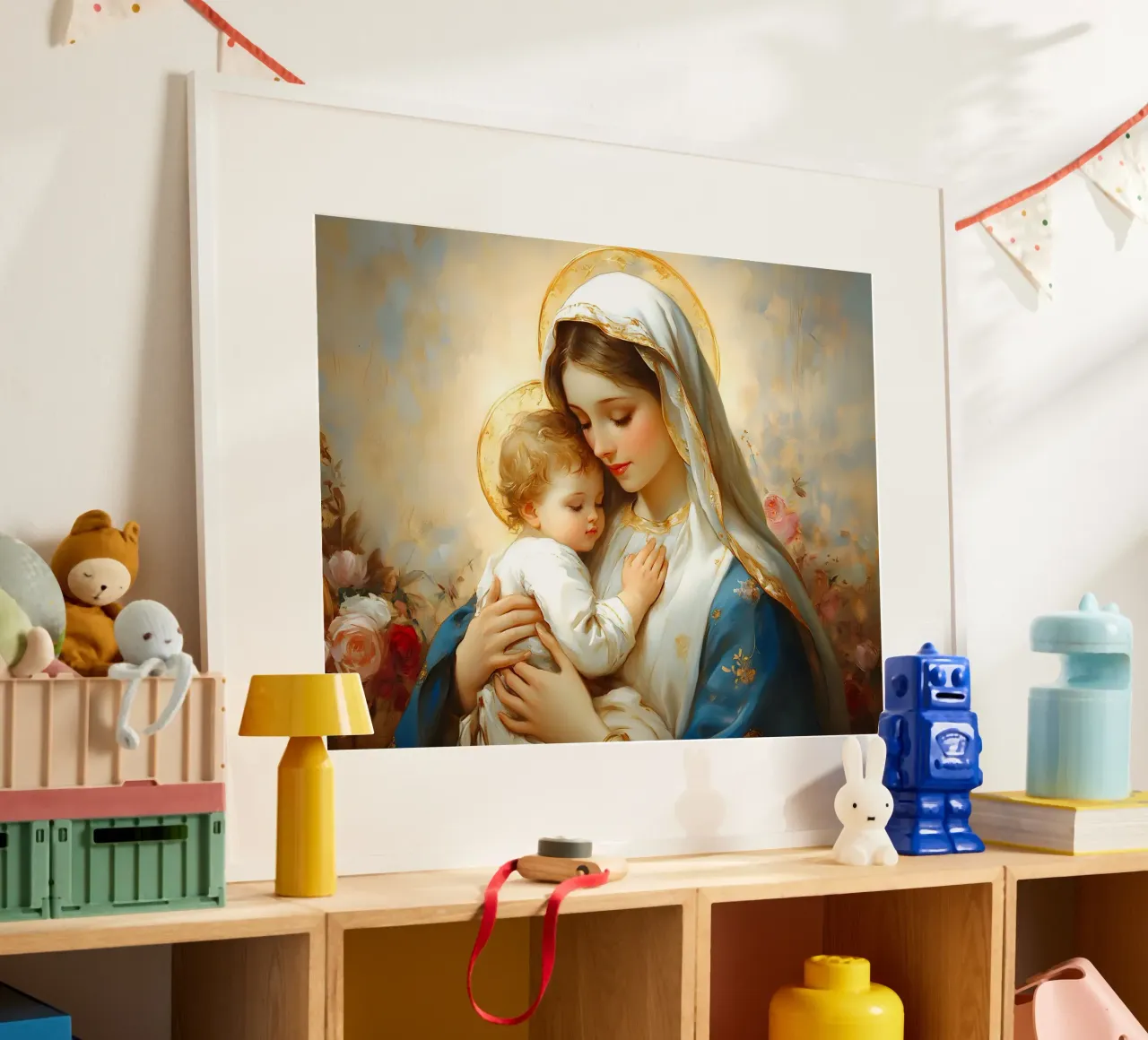 Vergine Maria poster da Stellar Creative