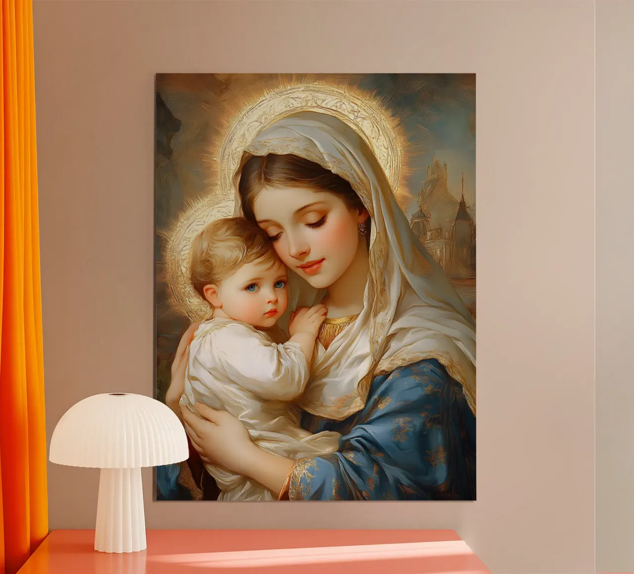 Vergine Maria poster da Stellar Creative