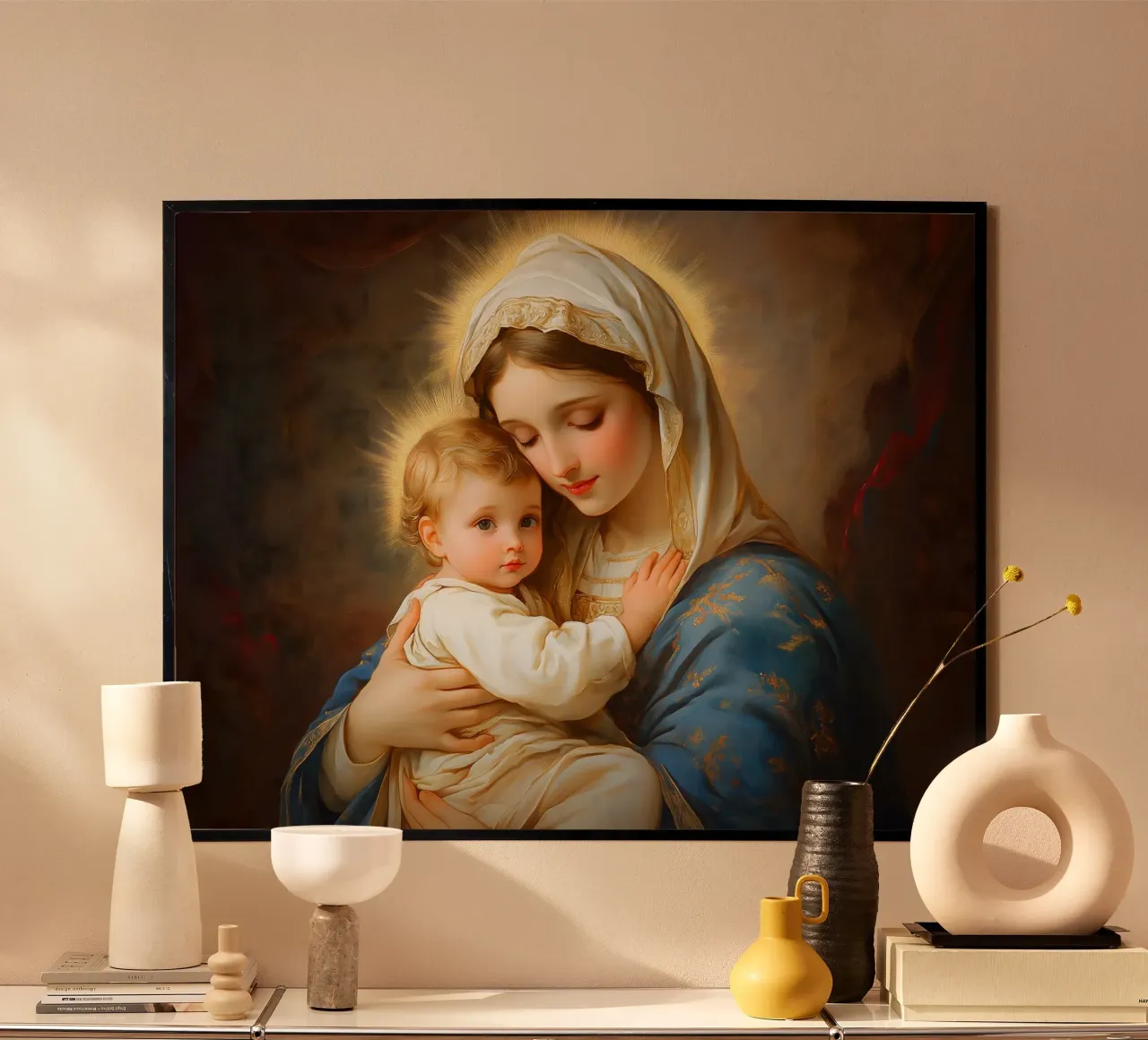 Vergine Maria poster da Stellar Creative