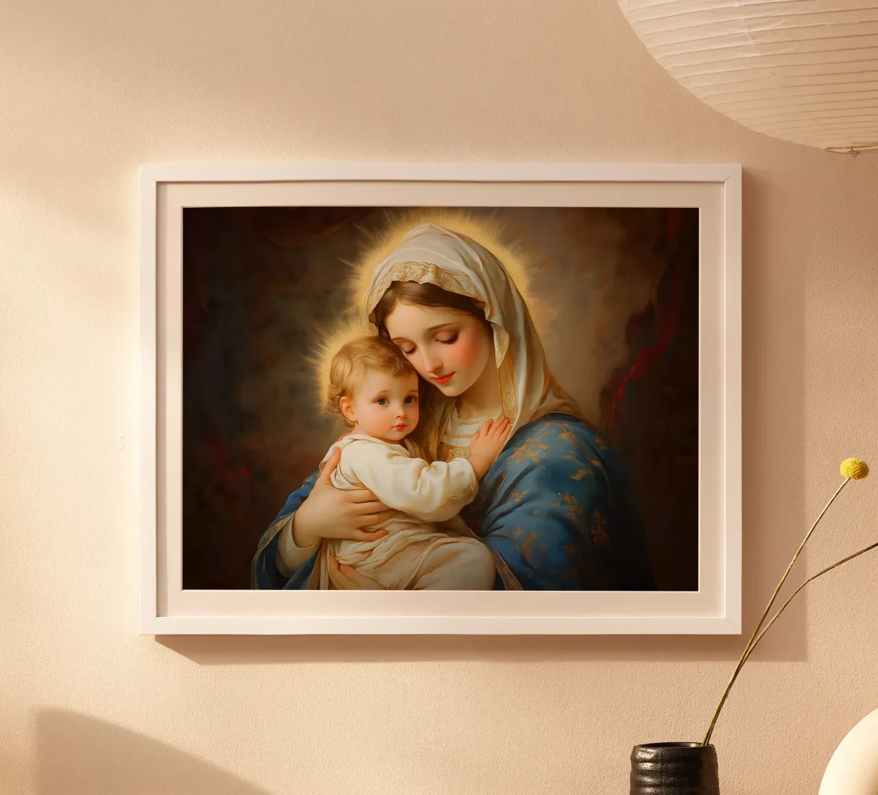 Vergine Maria poster da Stellar Creative