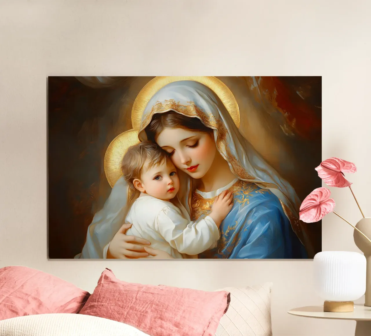 Vergine Maria poster da Stellar Creative