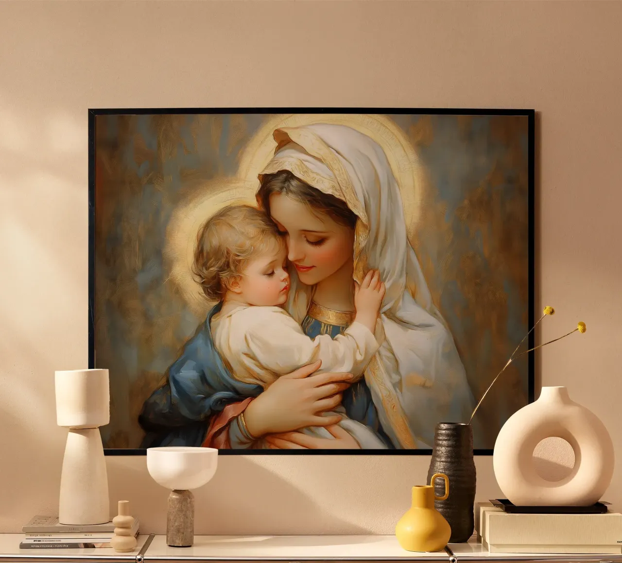 Vergine Maria poster da Stellar Creative