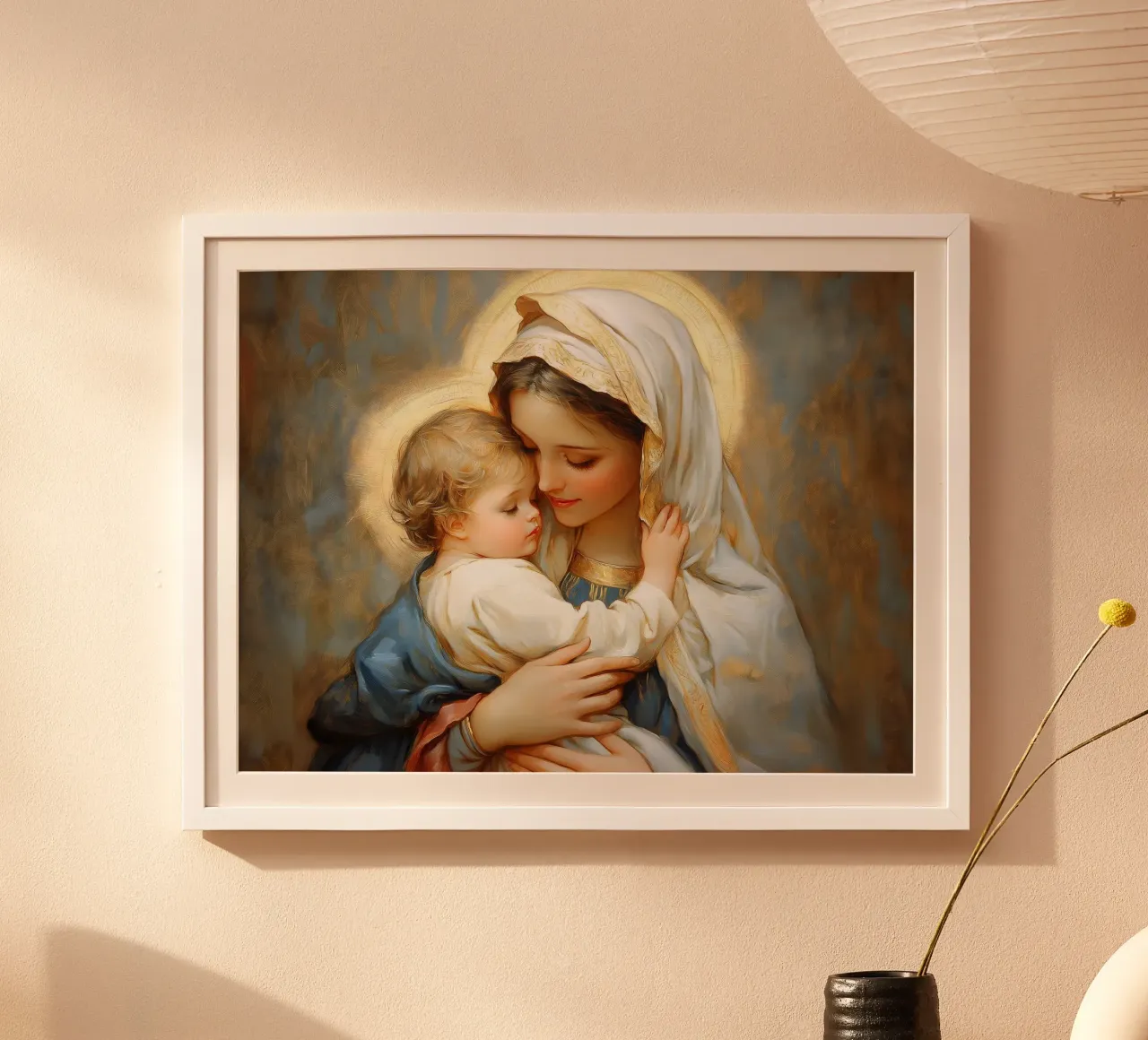 Vergine Maria poster da Stellar Creative