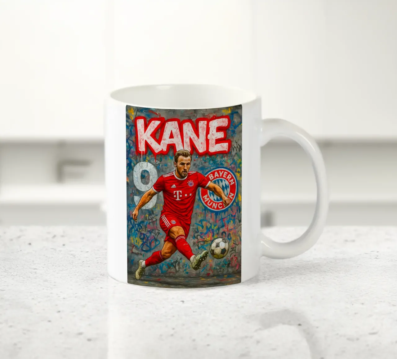 Harry Kane tazza in ceramica da Cyberpunk Canvas