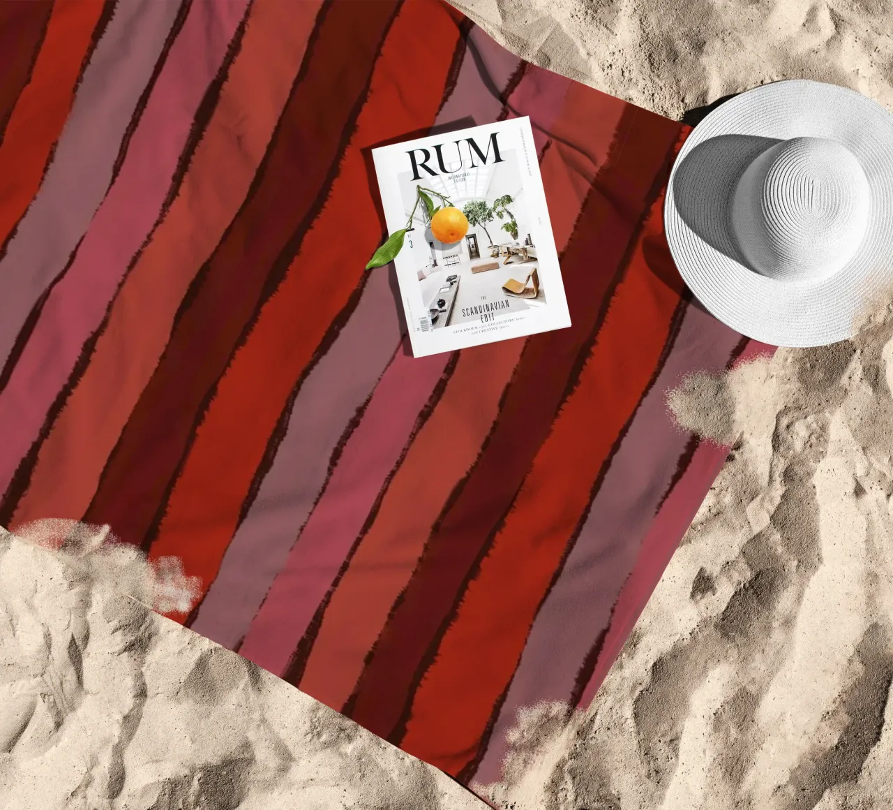 Flower Pattern No 39 telo mare da treechild