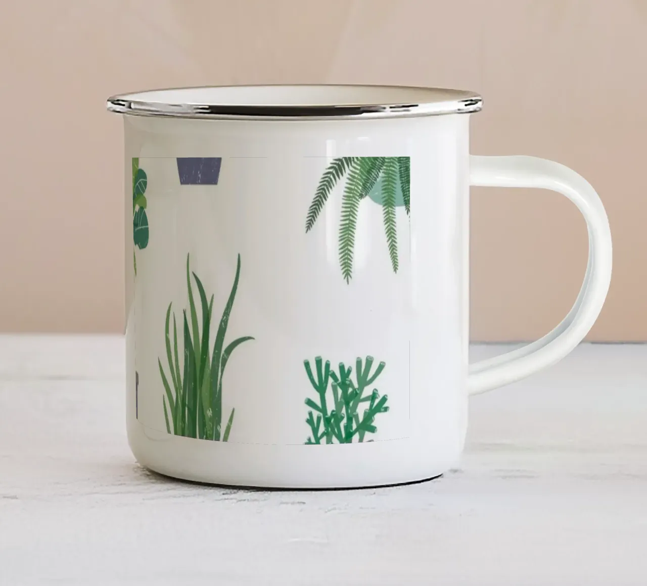 Modello di impianto tazza in smalto da Unicorn Unlimited