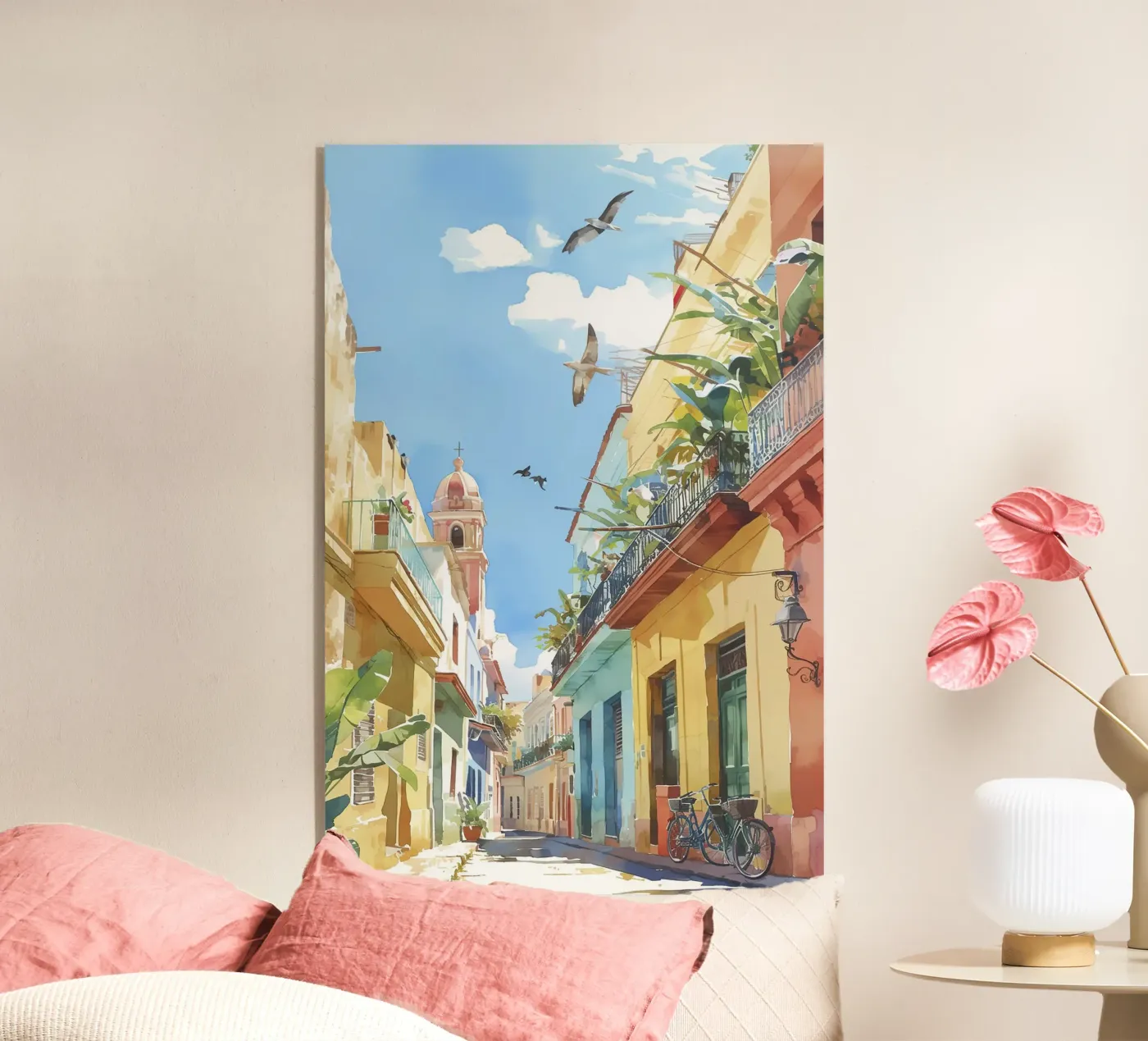 Cuba acryl van Artsy Bessy