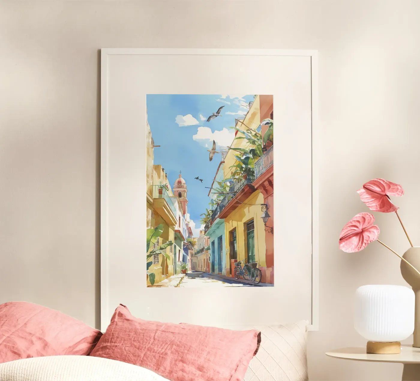 Cuba poster van Artsy Bessy