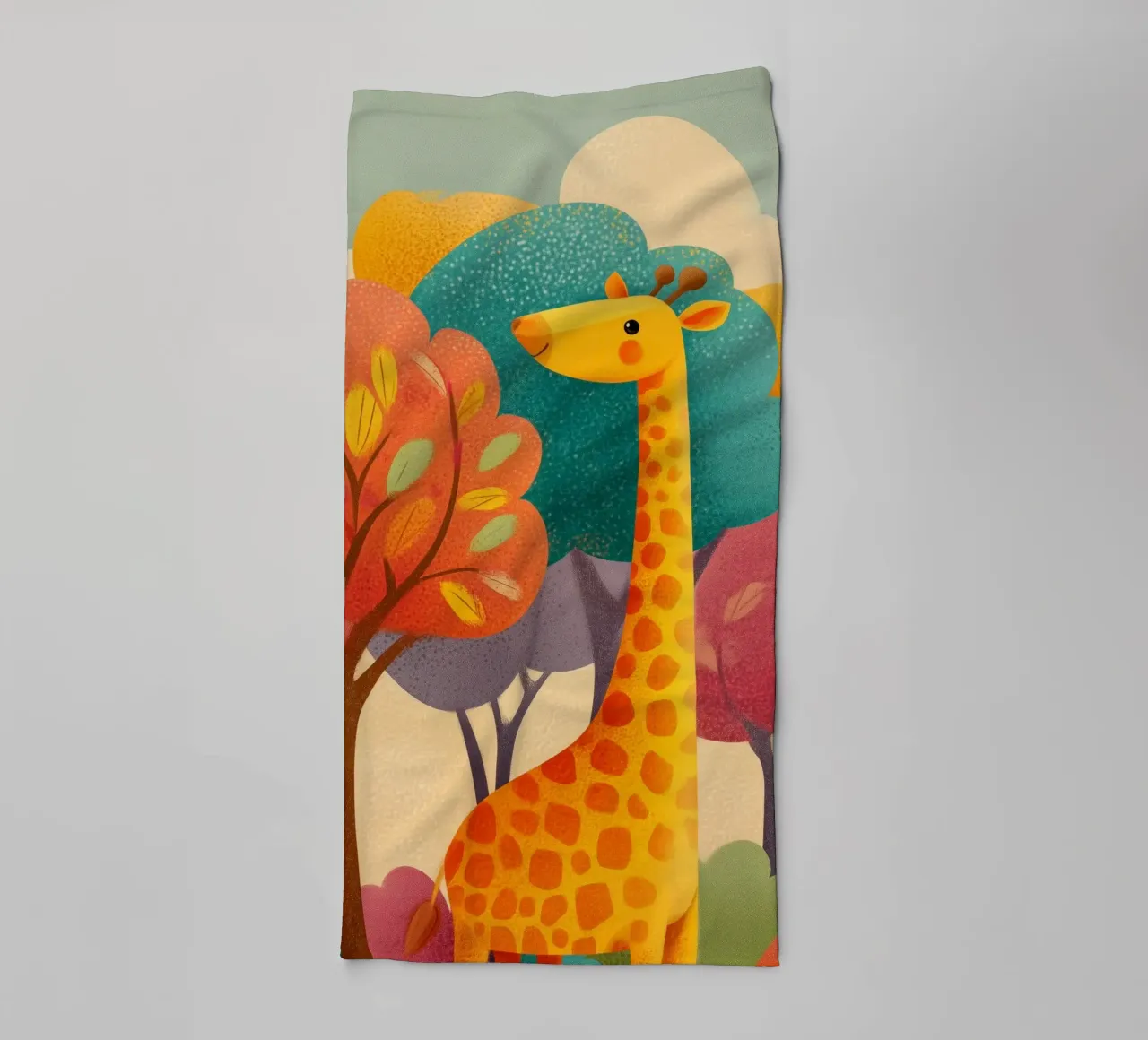 Sunny the Giraffe Handtuch von Kiara