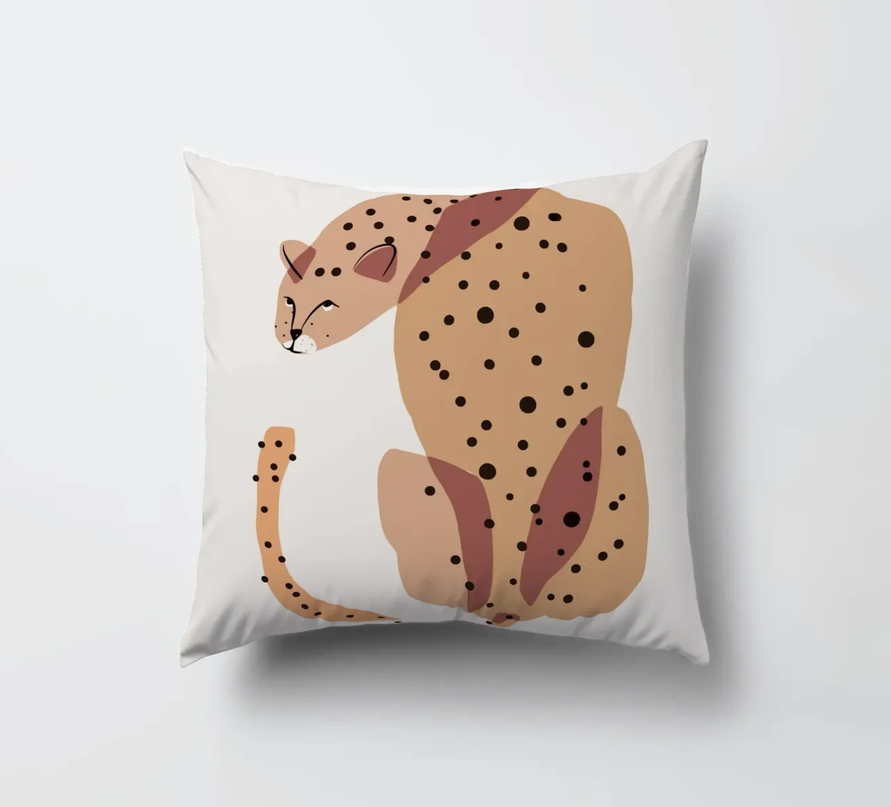 Ghepardo grasso 02 cuscino da Little Dean