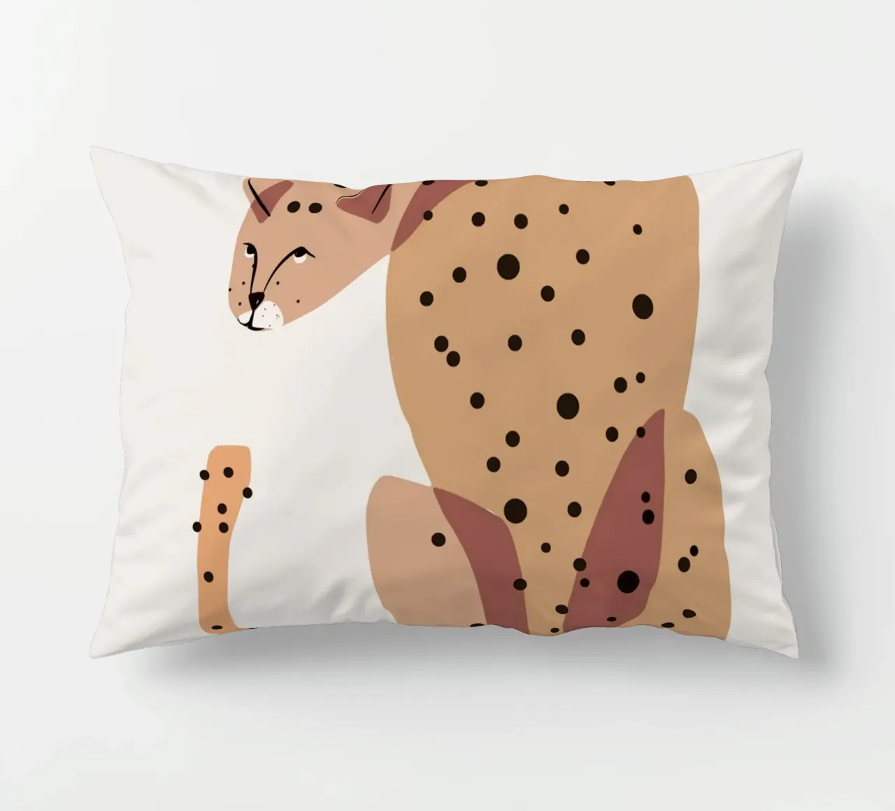 Ghepardo grasso 02 cuscino da Little Dean