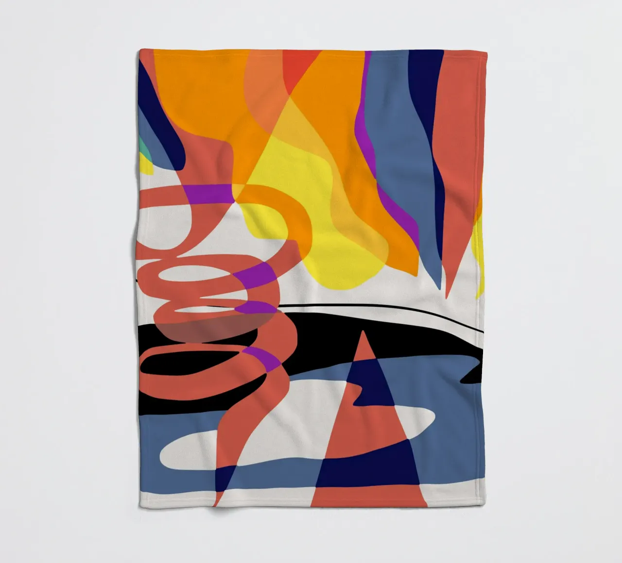 Scienza abstract 02 coperta in pile da Little Dean