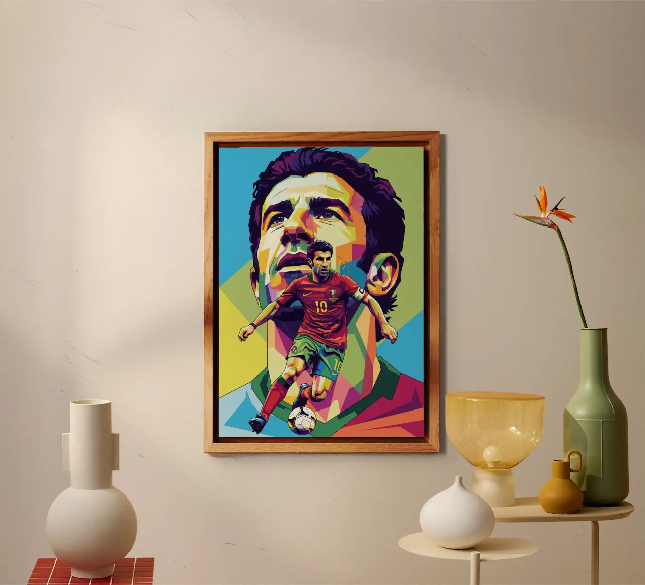 Luis Figo in prima serata pannello forex da Hantamrata