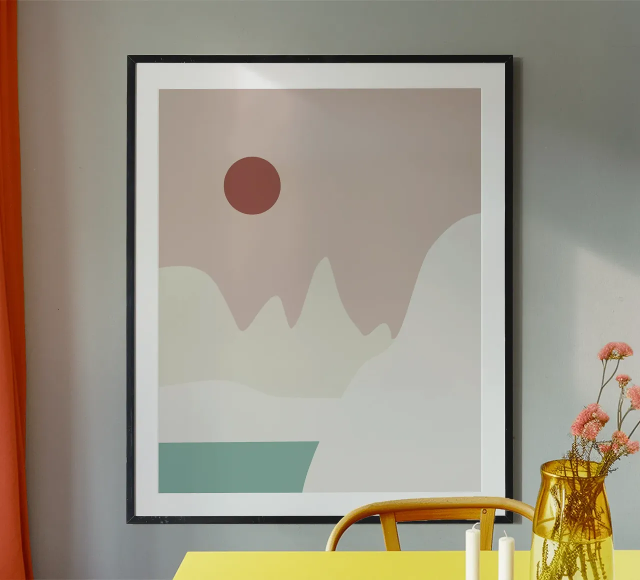 Paesaggio bianco 10 poster da Little Dean