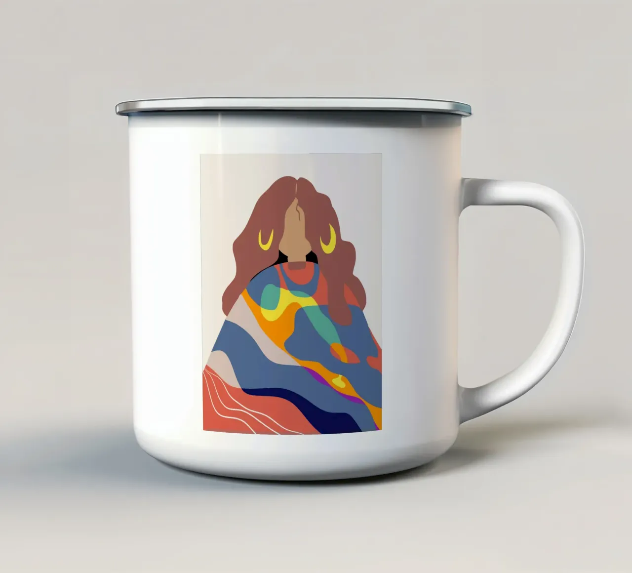 Zingaro tazza in smalto da Little Dean
