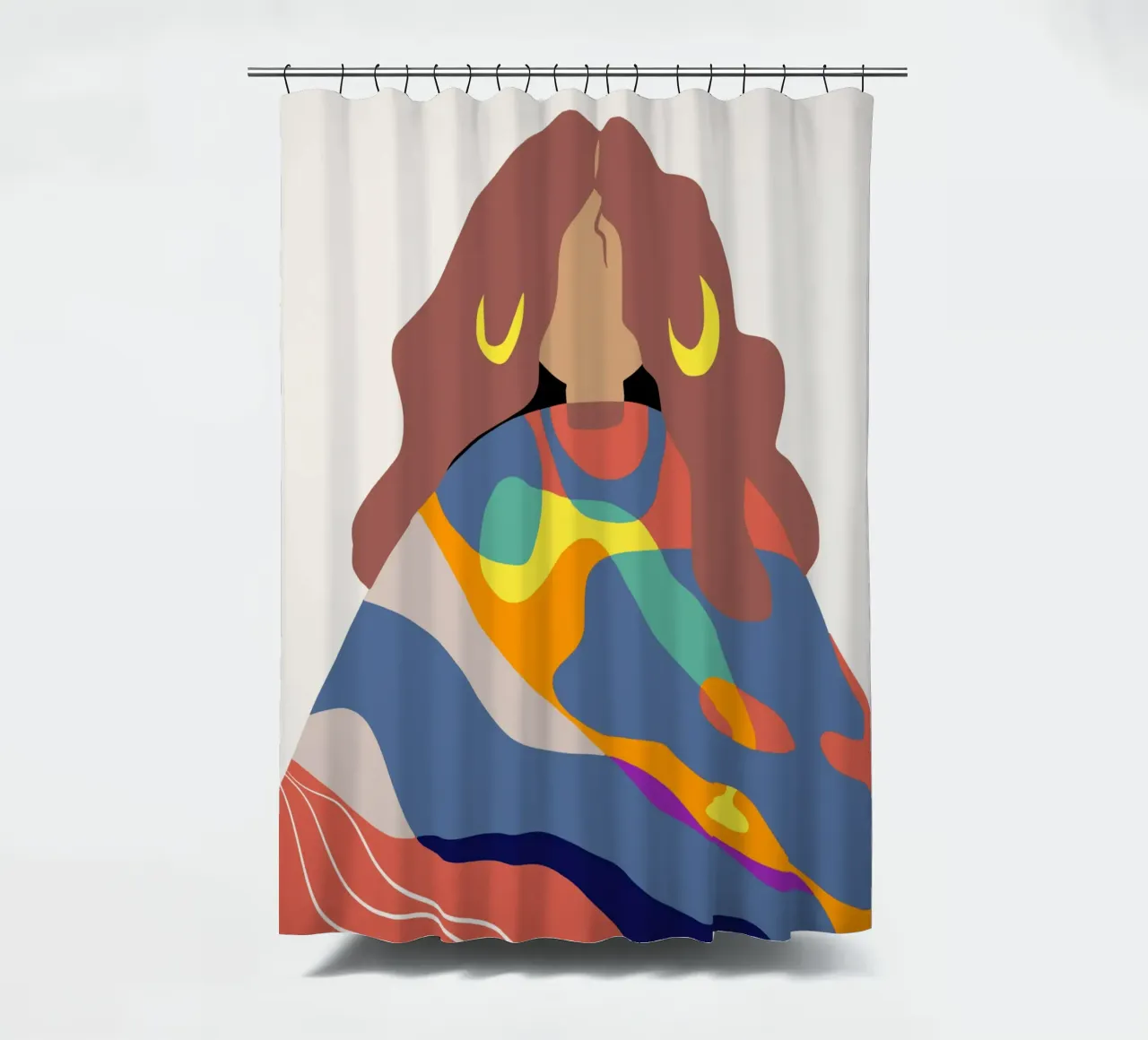 Gitano cortina de baño de Little Dean