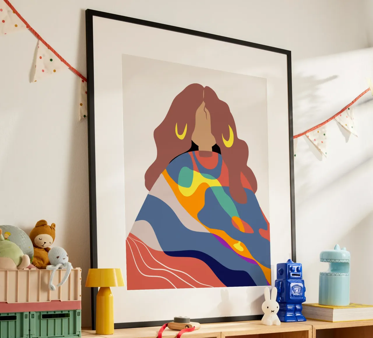 Zingaro poster con telaio in legno da Little Dean