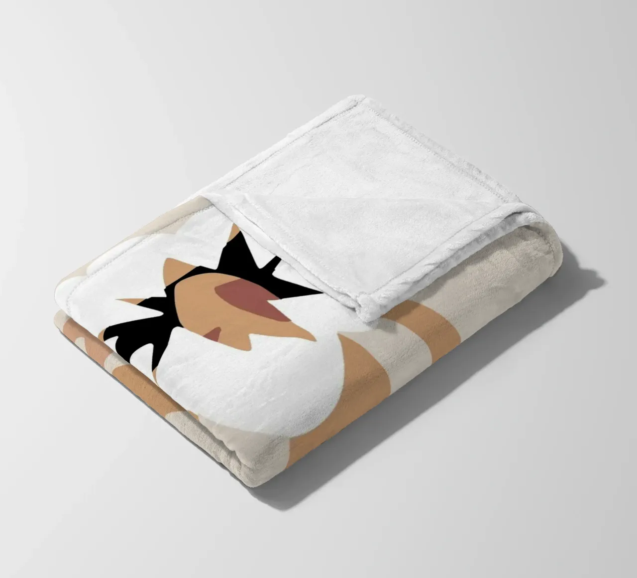 Modello floreale coperta in pile da Little Dean