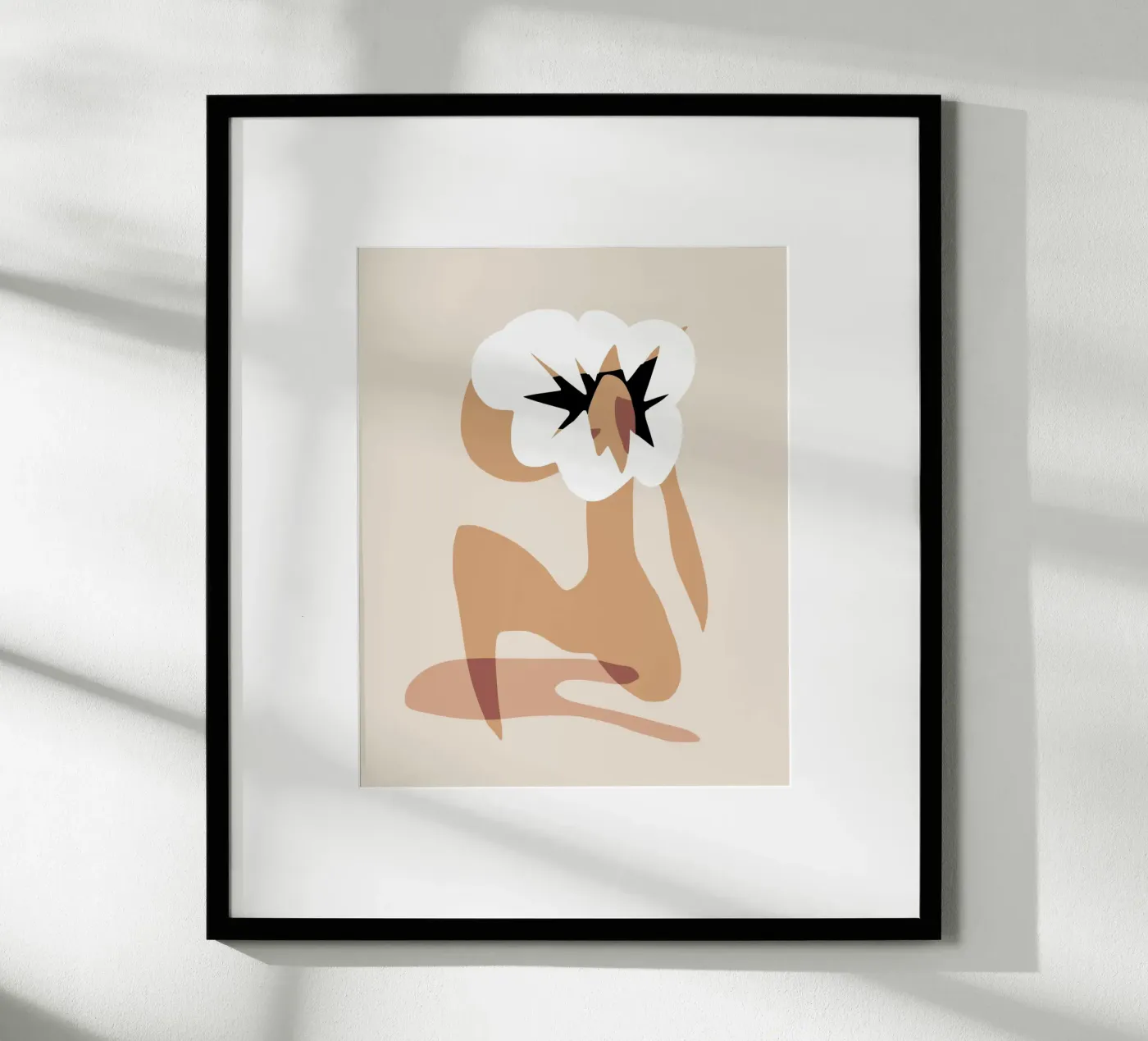 Flower model poster by Little Dean