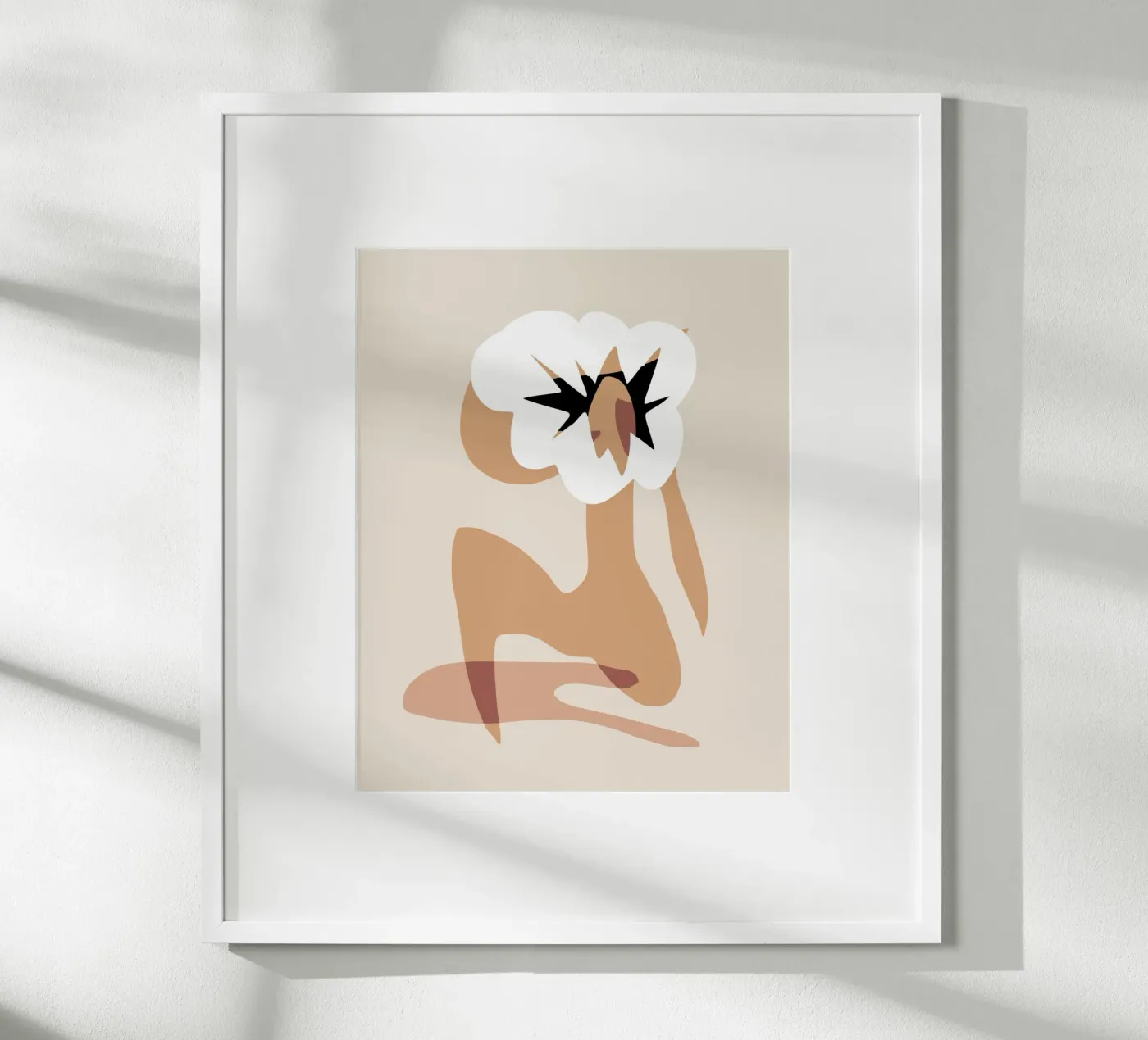 Flower model poster by Little Dean