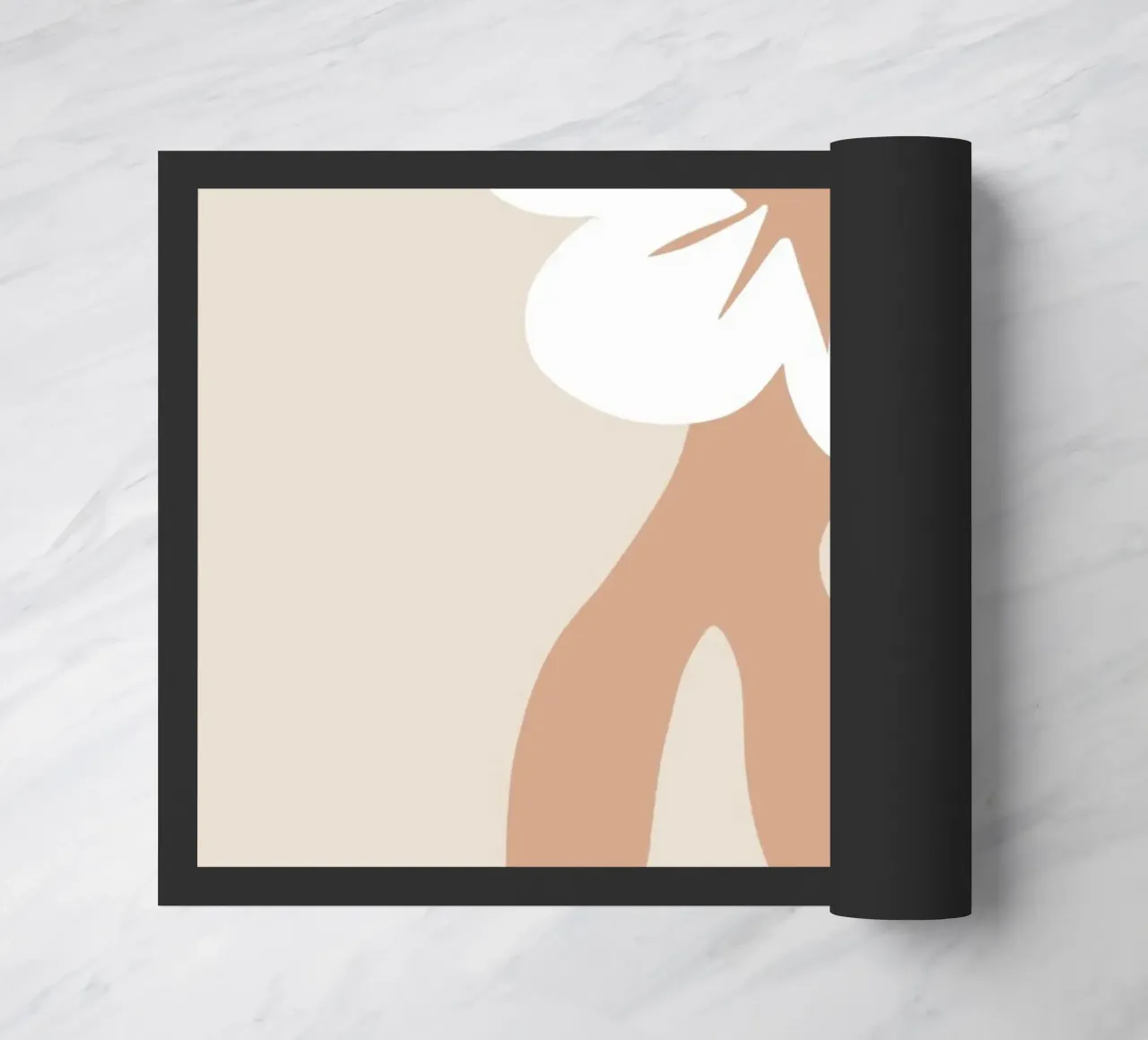 Modello floreale 01 zerbino da Little Dean