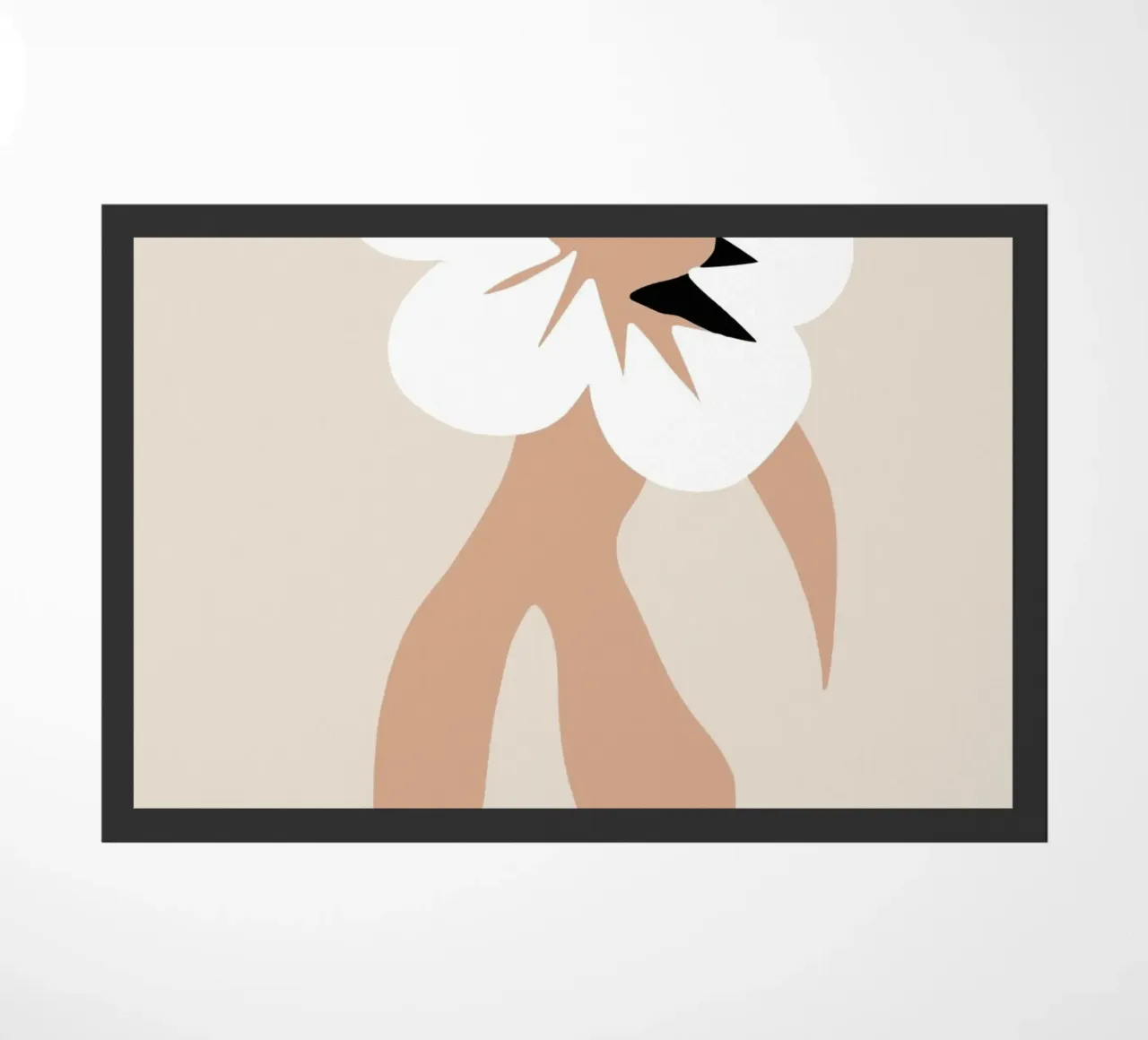 Modello floreale 01 zerbino da Little Dean