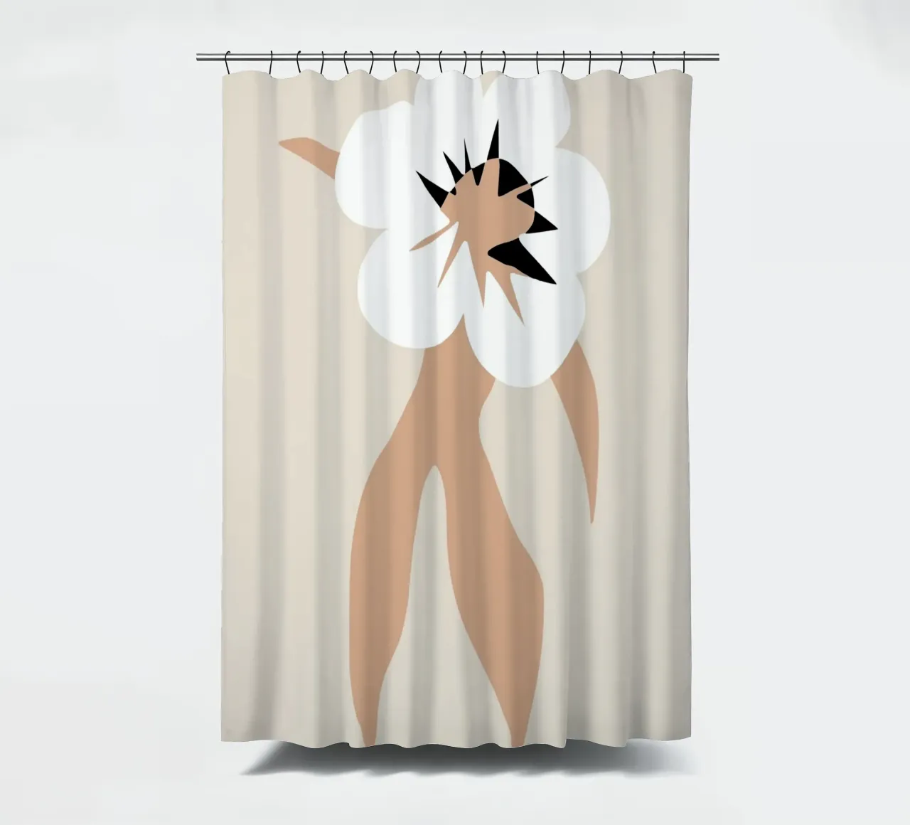Modello floreale 01 tenda da doccia da Little Dean