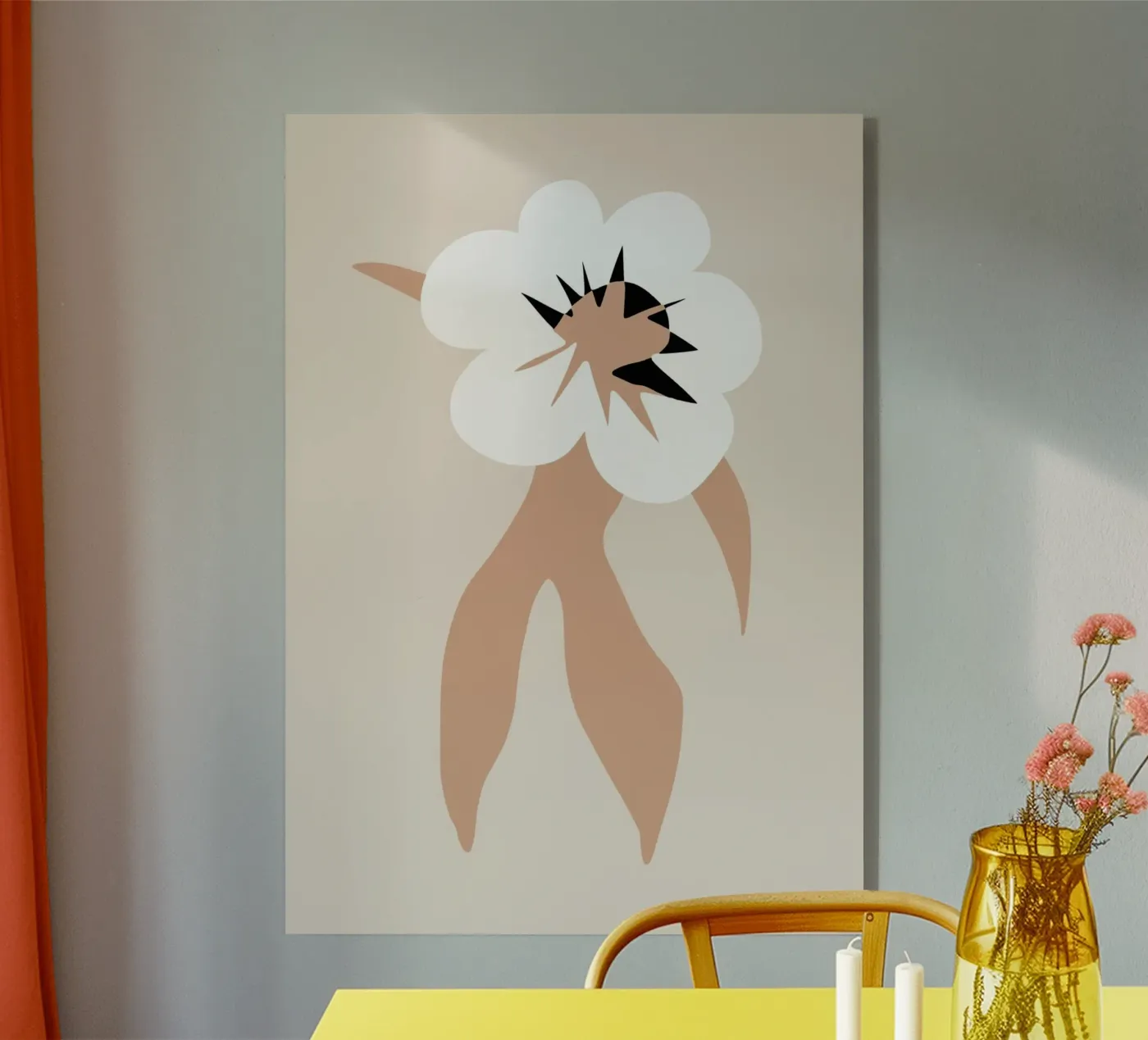 Bloem model 01 acryl van Little Dean