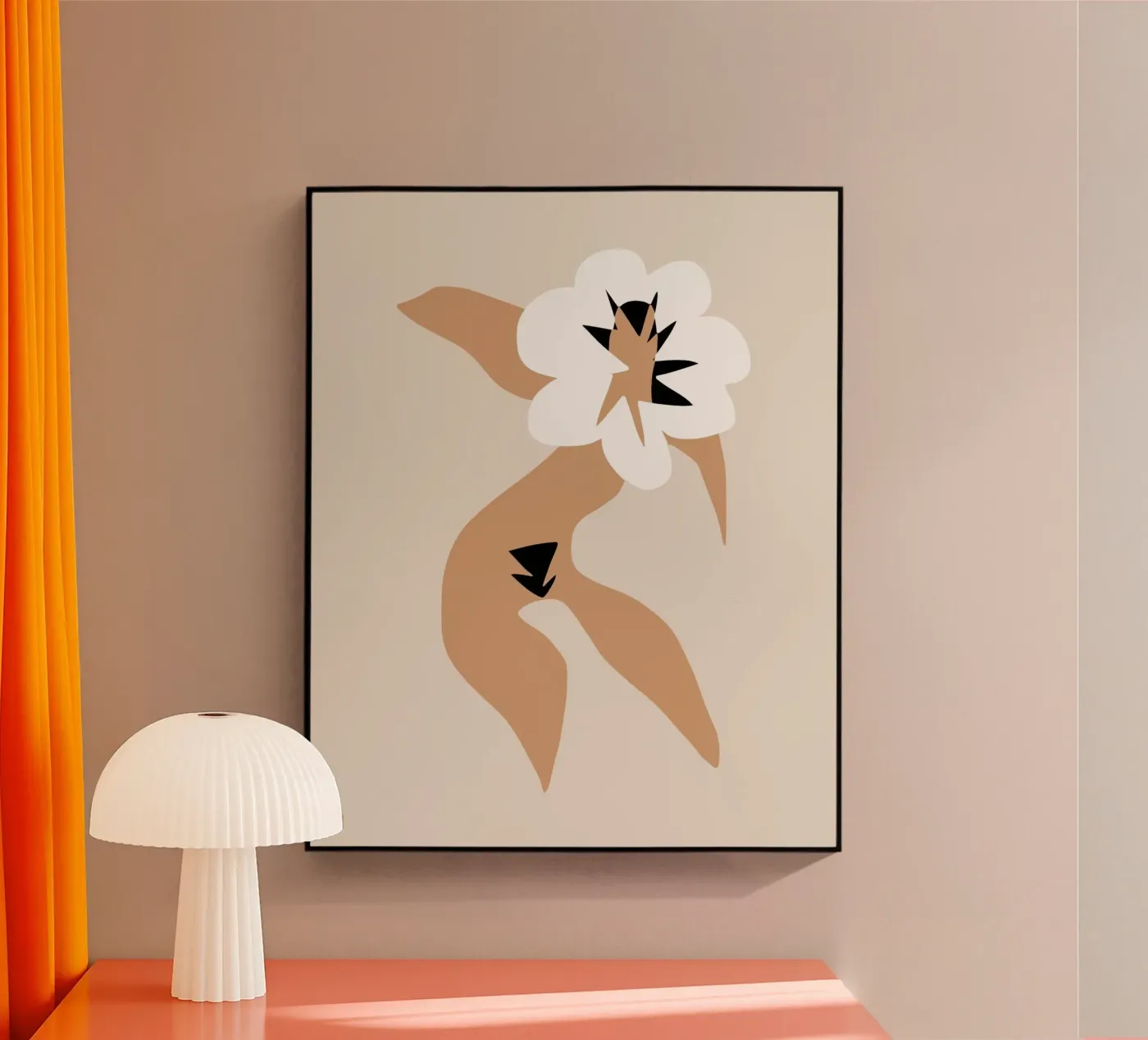 Flower model 02 acrylic glass by Little Dean