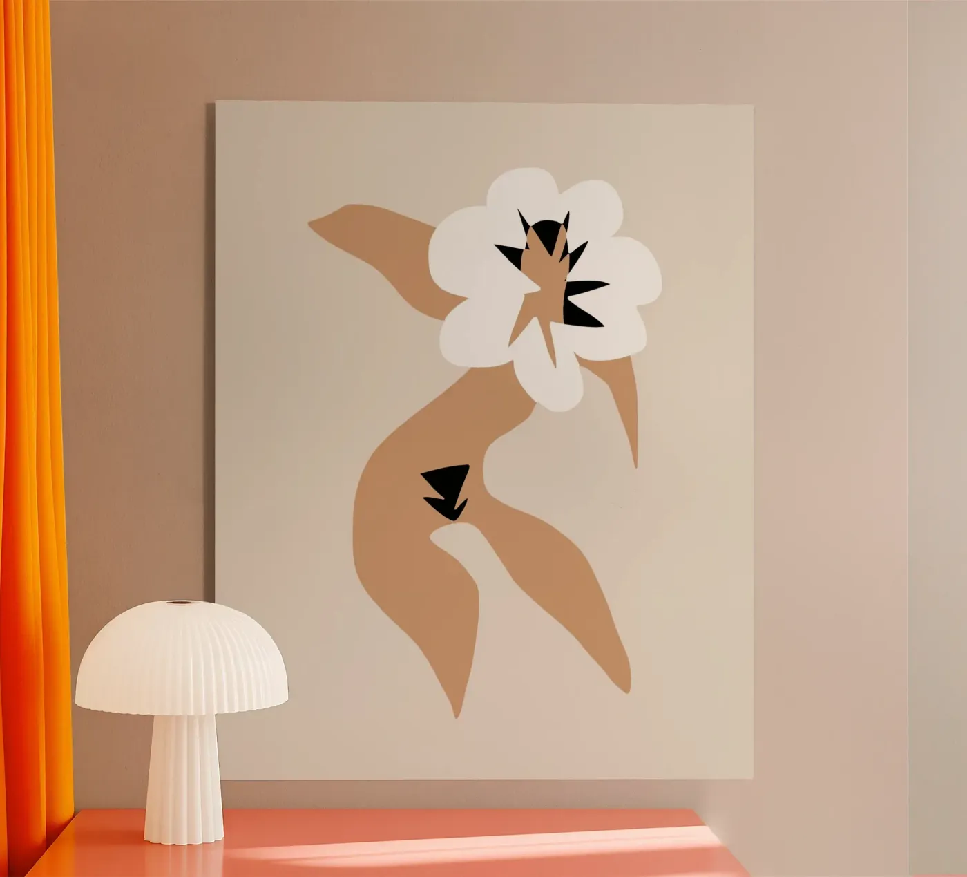 Flower model 02 acrylic glass by Little Dean