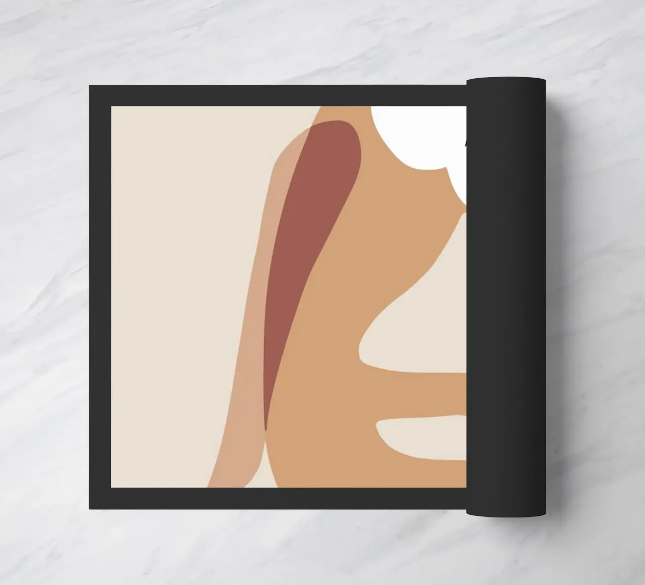 Modello a fiori 04 zerbino da Little Dean