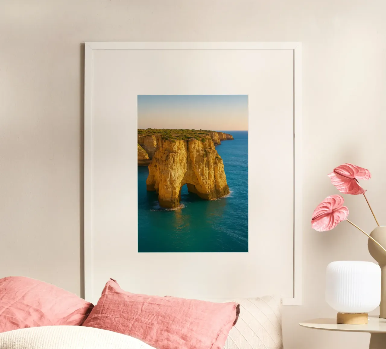 küstenfelsen ansicht fotografie Poster von landtengs