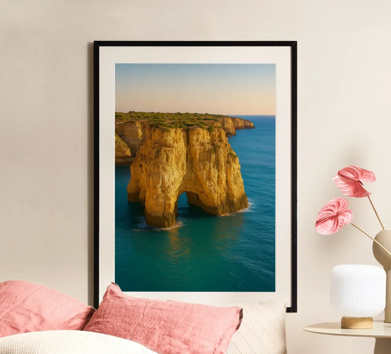 küstenfelsen ansicht fotografie Poster von landtengs