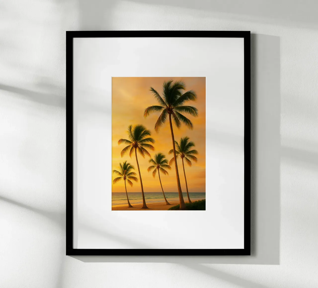 fotografia di veduta delle palme da cocco poster da landtengs