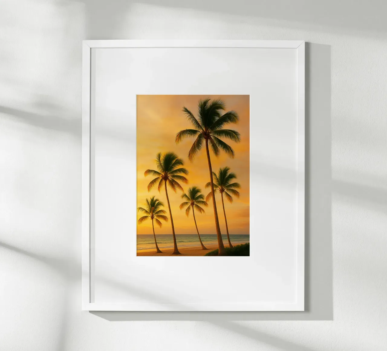 fotografia di veduta delle palme da cocco poster da landtengs