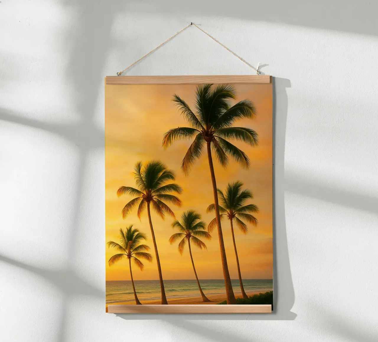 fotografia di veduta delle palme da cocco poster da landtengs