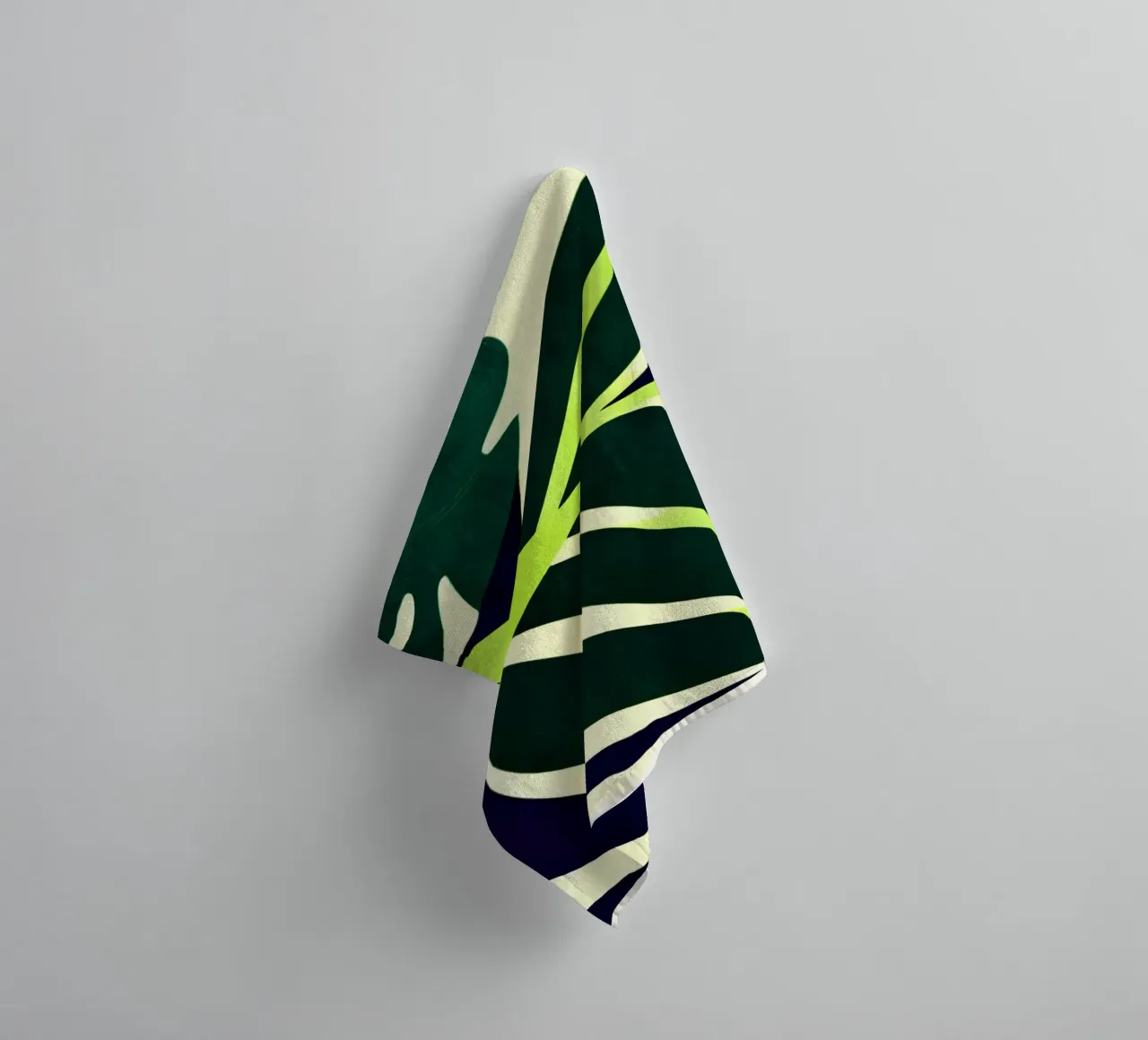 Botaniques, Verde towel by Bo Anderson